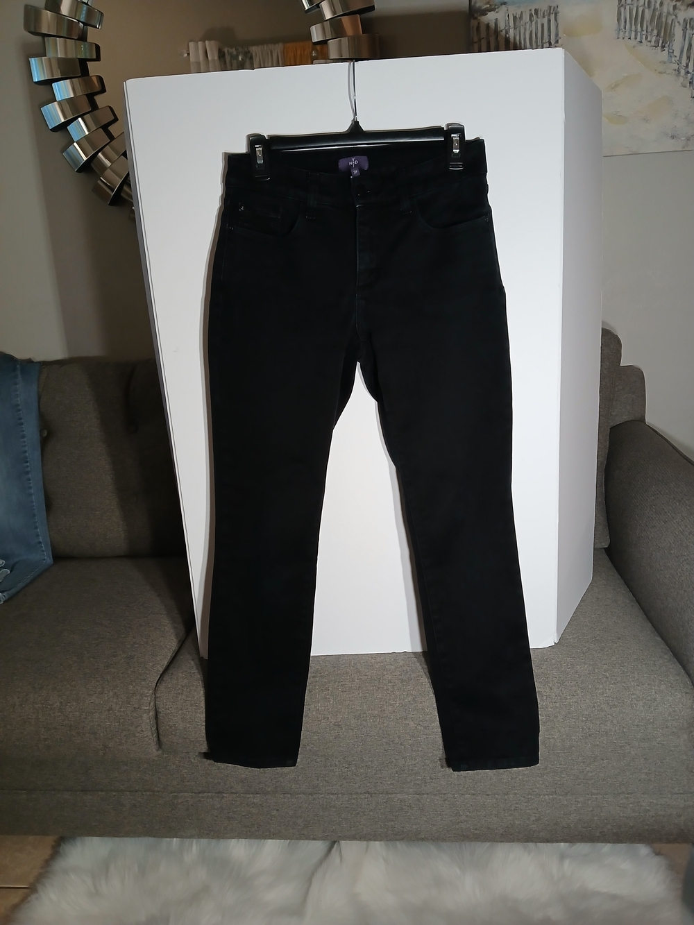 (Not Your Daughter's Jeans) Black Dark Wash Leggings 2P